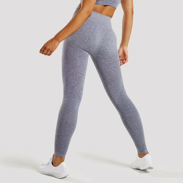 Women Yoga Pants Elastic High Waist Sport Fitness Leggings Slim Trousers Women Yoga Pants Elastic High Waist Sport Fitness Leggings Slim Trousers